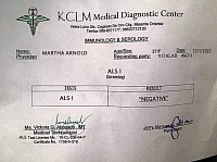 Client results after using the medication